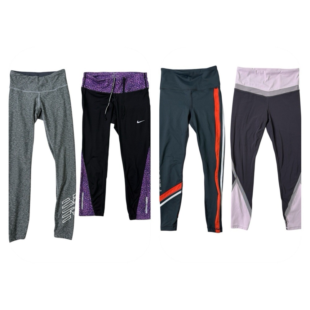 Lot 4 Women's XS Running Leggings Athleta Peloton‎ Nike New Balance Workout Yoga